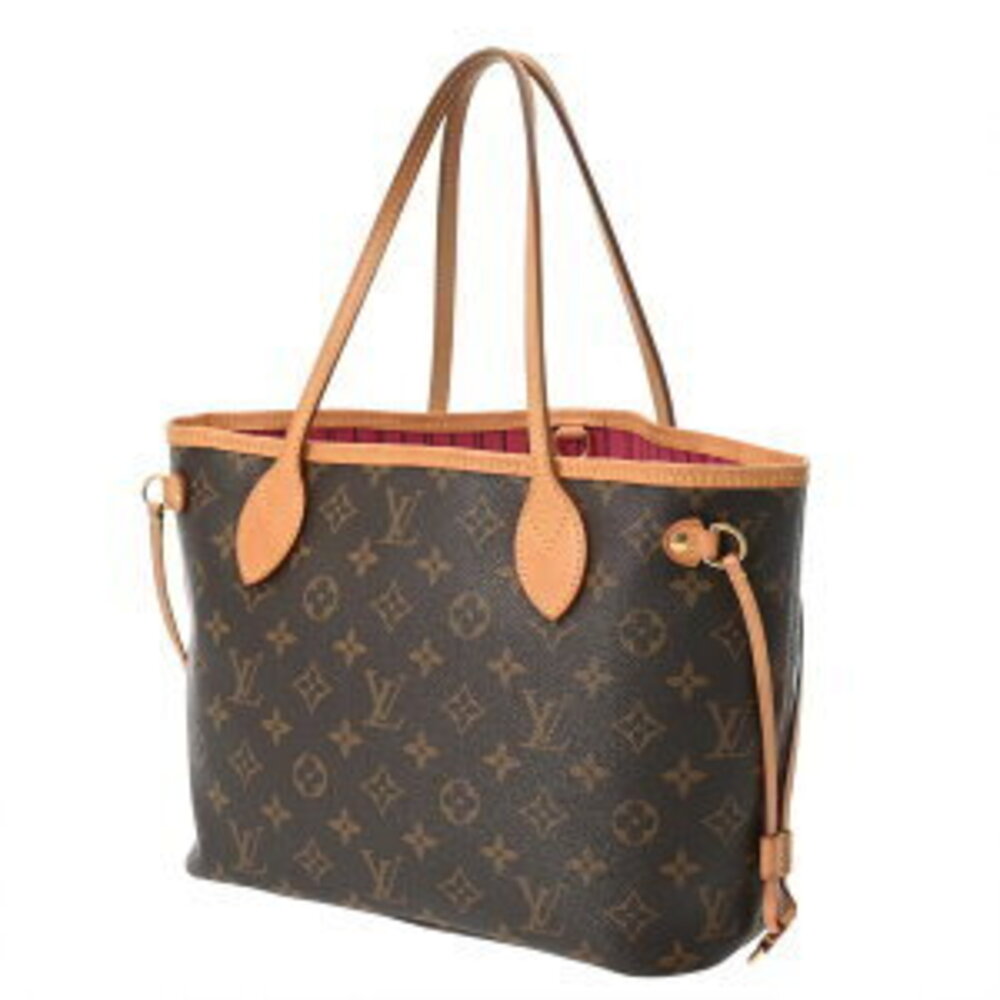 Louis Vuitton Monogram Neverfull Pivoine Canvas Tote Bag - Picture 2 of 7